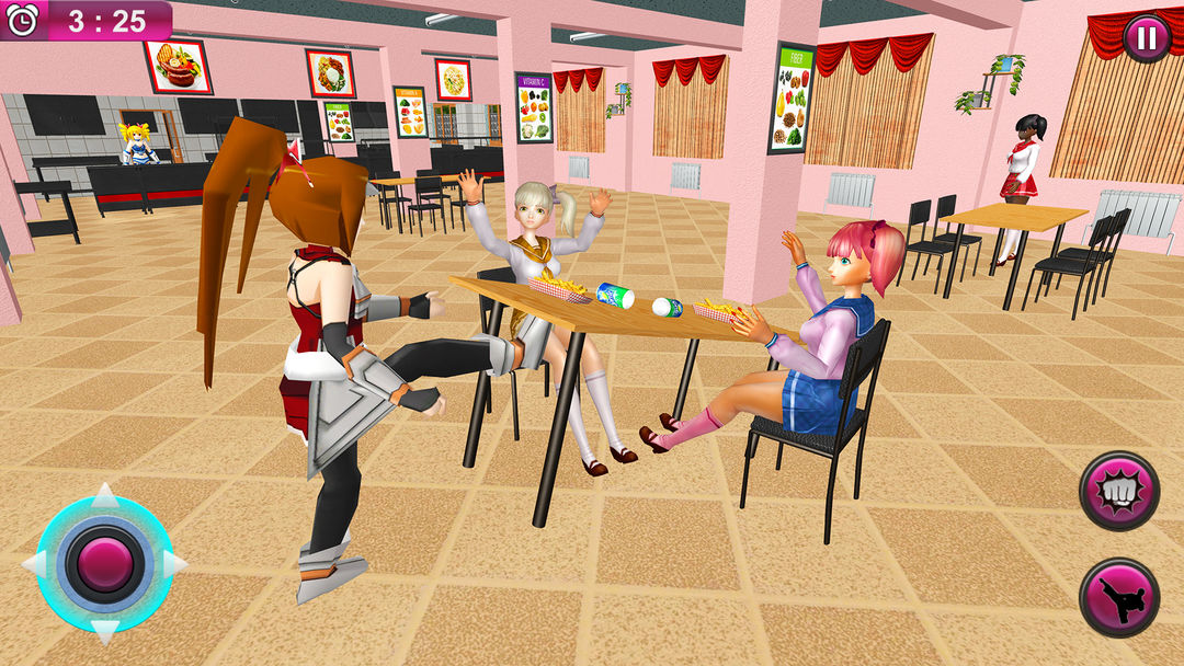 Anime Girl Yandere Survival 3D ภาพหน้าจอเกม