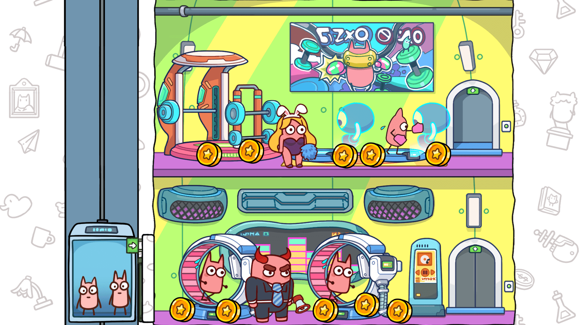 idle working : build together Game Screenshot