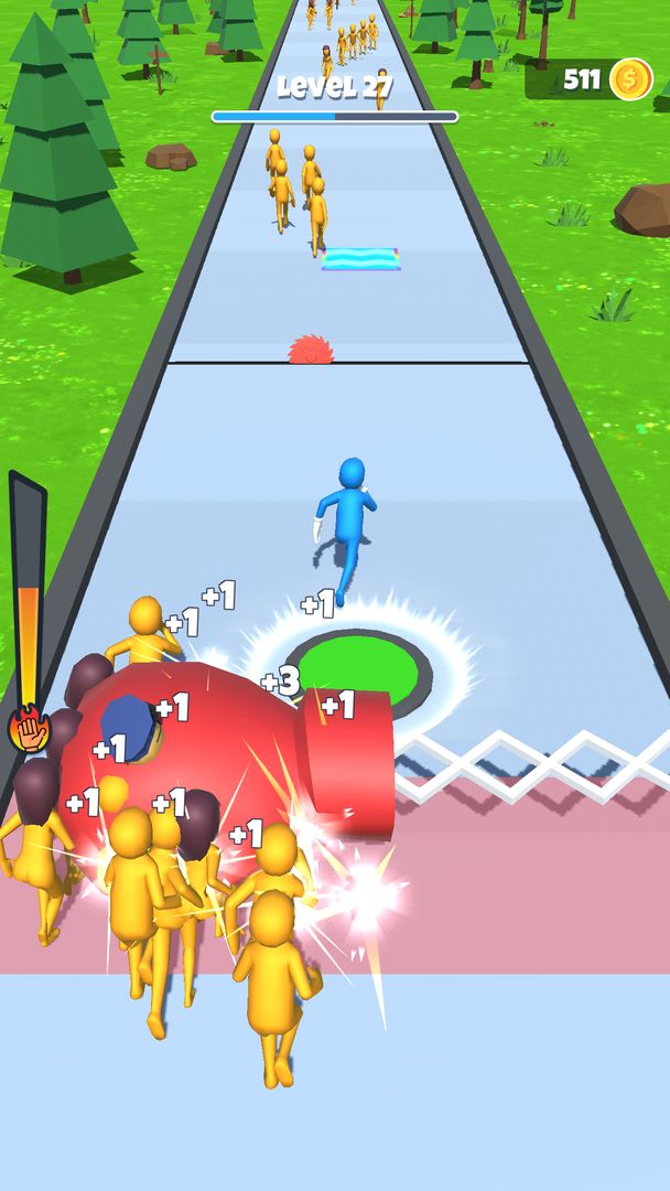 Screenshot of Slap and Run