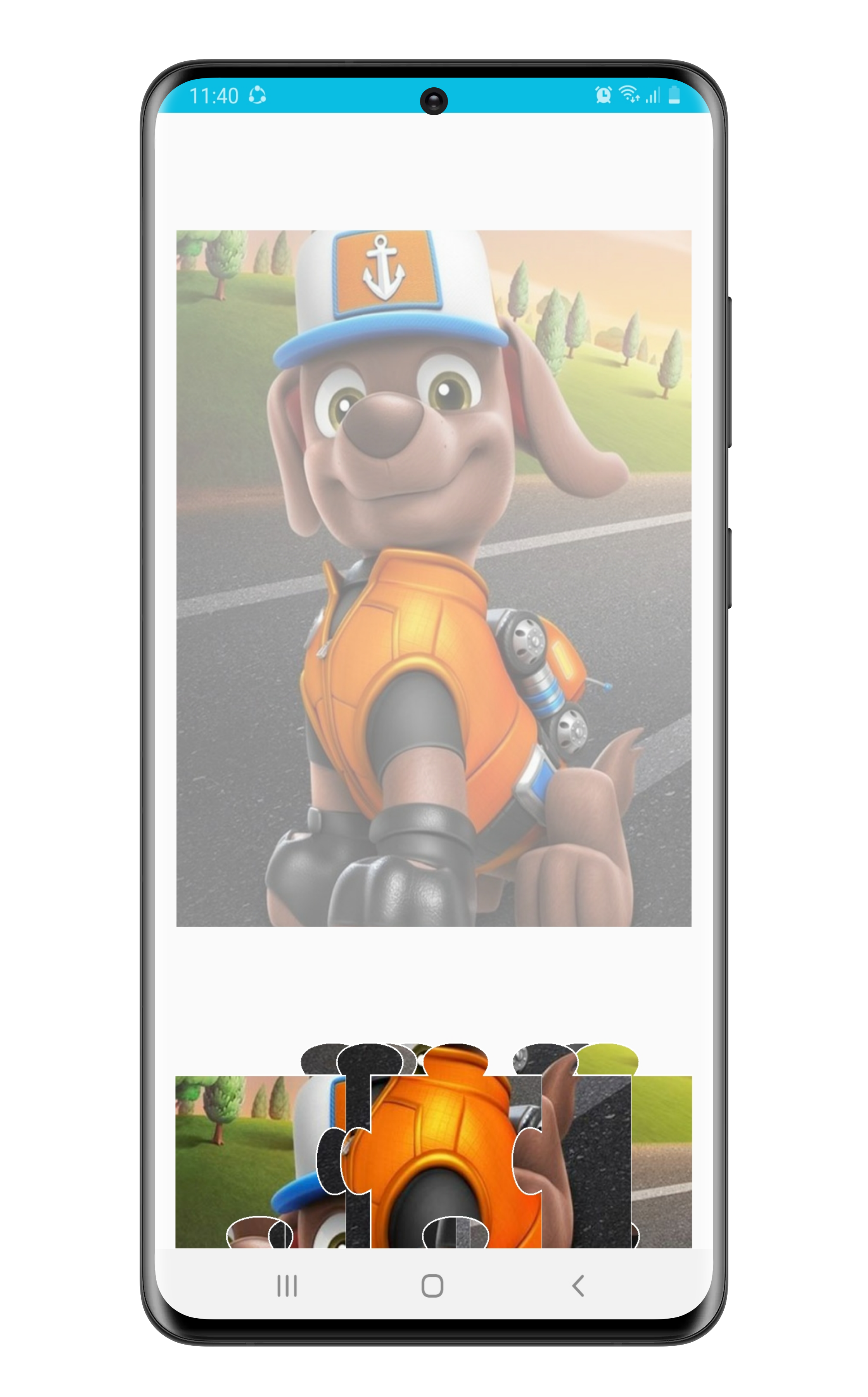 Paw Jigsaw Puzzle Game Screenshot