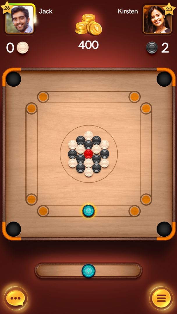 Screenshot of Carrom Pool: Disc Game