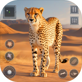 Cheetah Sim Wild Animal Games