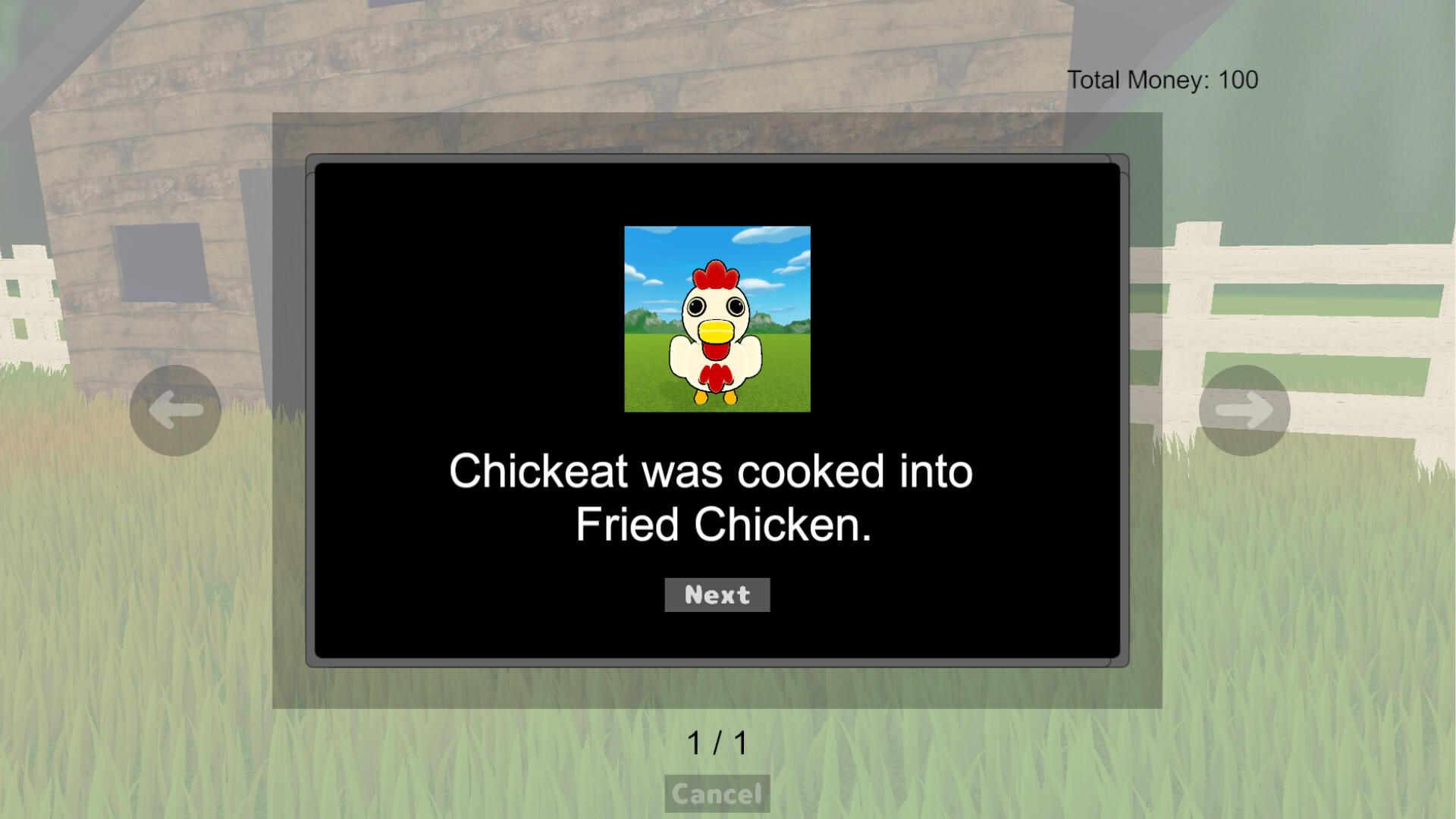 Chickeat Catch Game Screenshot