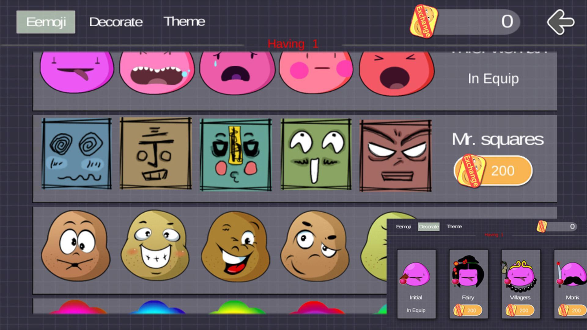 Emoji Shoe Game Screenshot