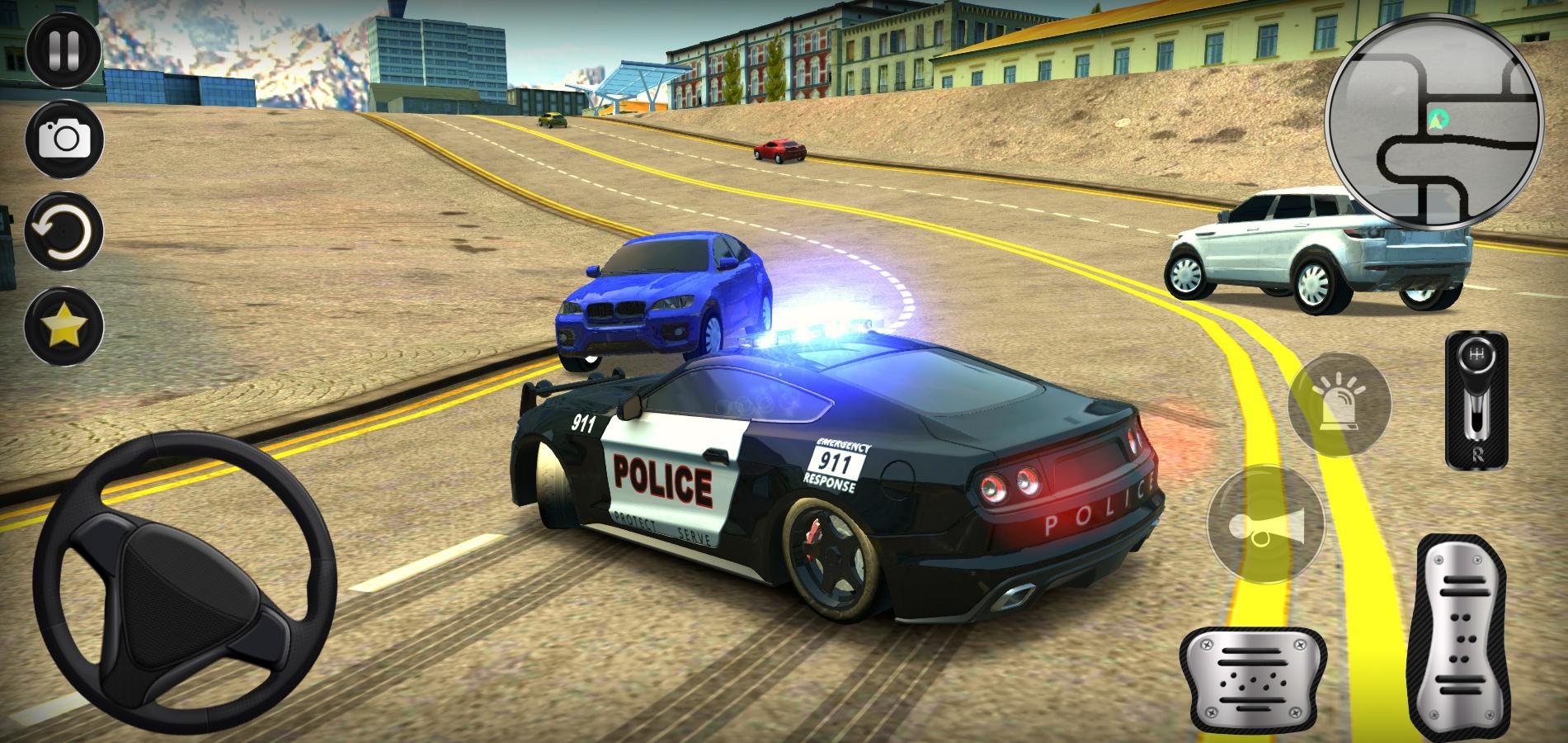 Police Car Drift شرطة الهجوله Game Screenshot