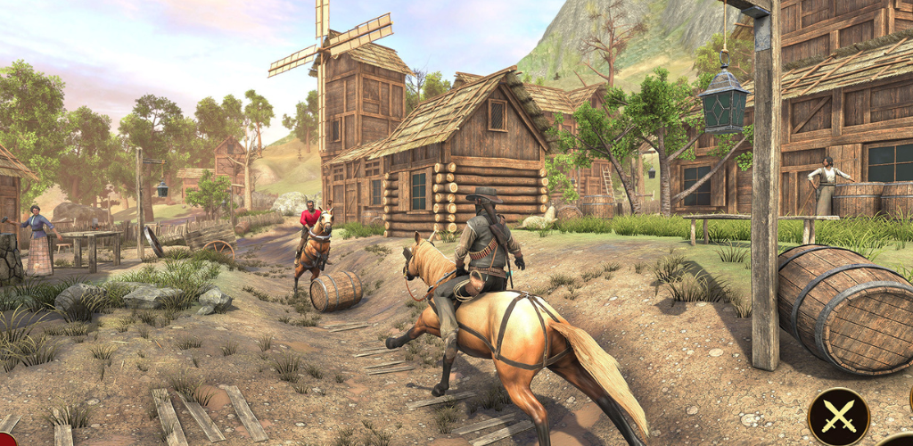 Banner of เกม Wild West Cowboy ออฟไลน์ 1.0.5