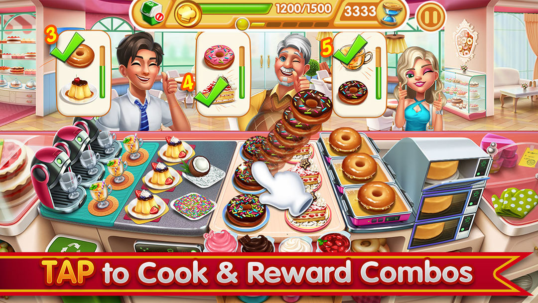 Cooking City - crazy restaurant game screenshot game