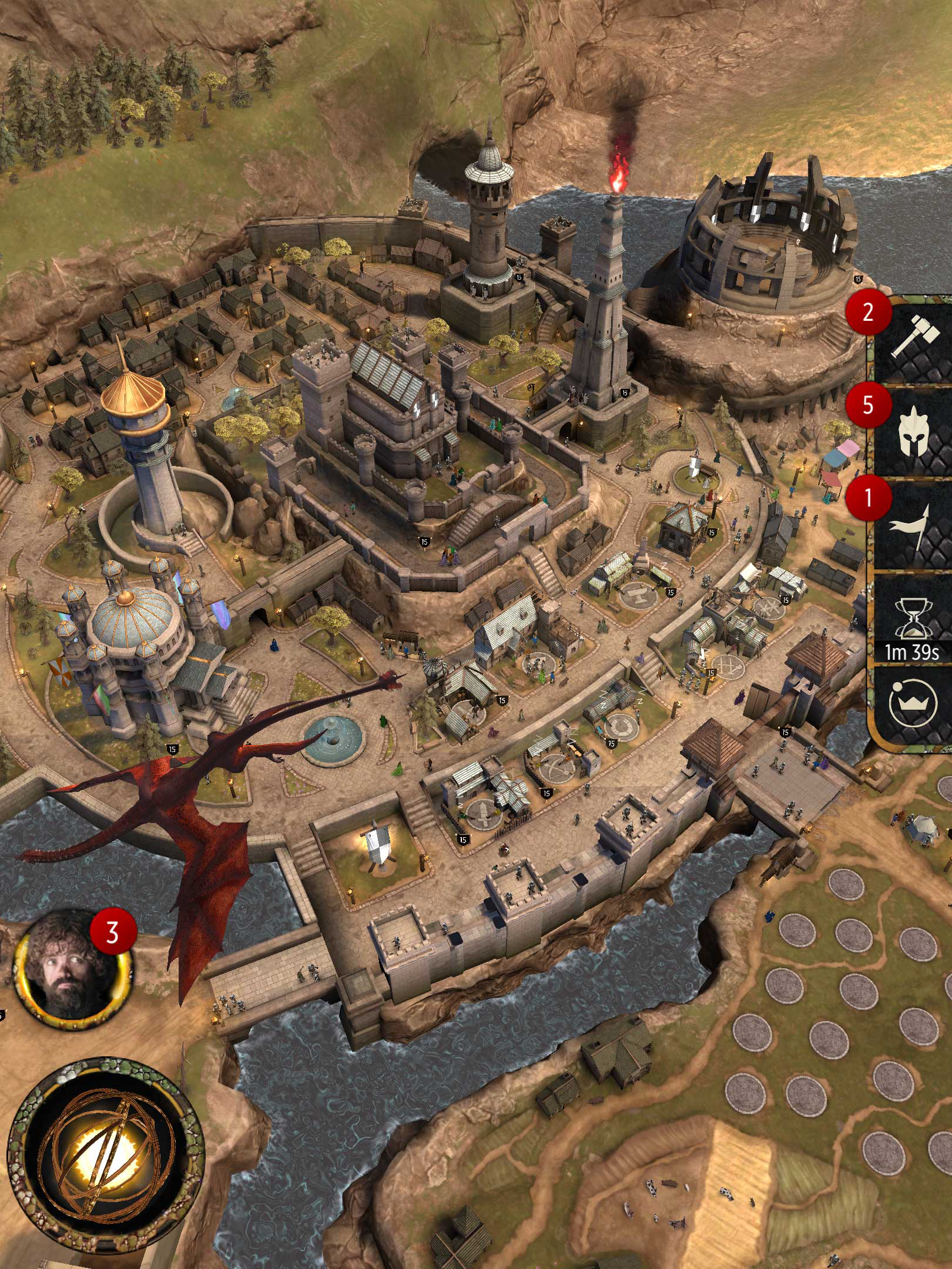 왕좌의 게임: 컨퀘스트 ™ 게임 스크린샷