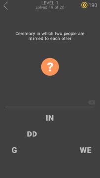 11 Clues: Word Game Game Screenshot