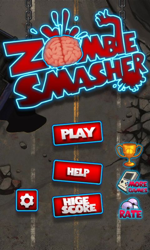 좀비스매셔 Zombie Smasher 게임 스크린 샷