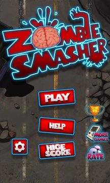 Zombie Smasher Game Screenshot