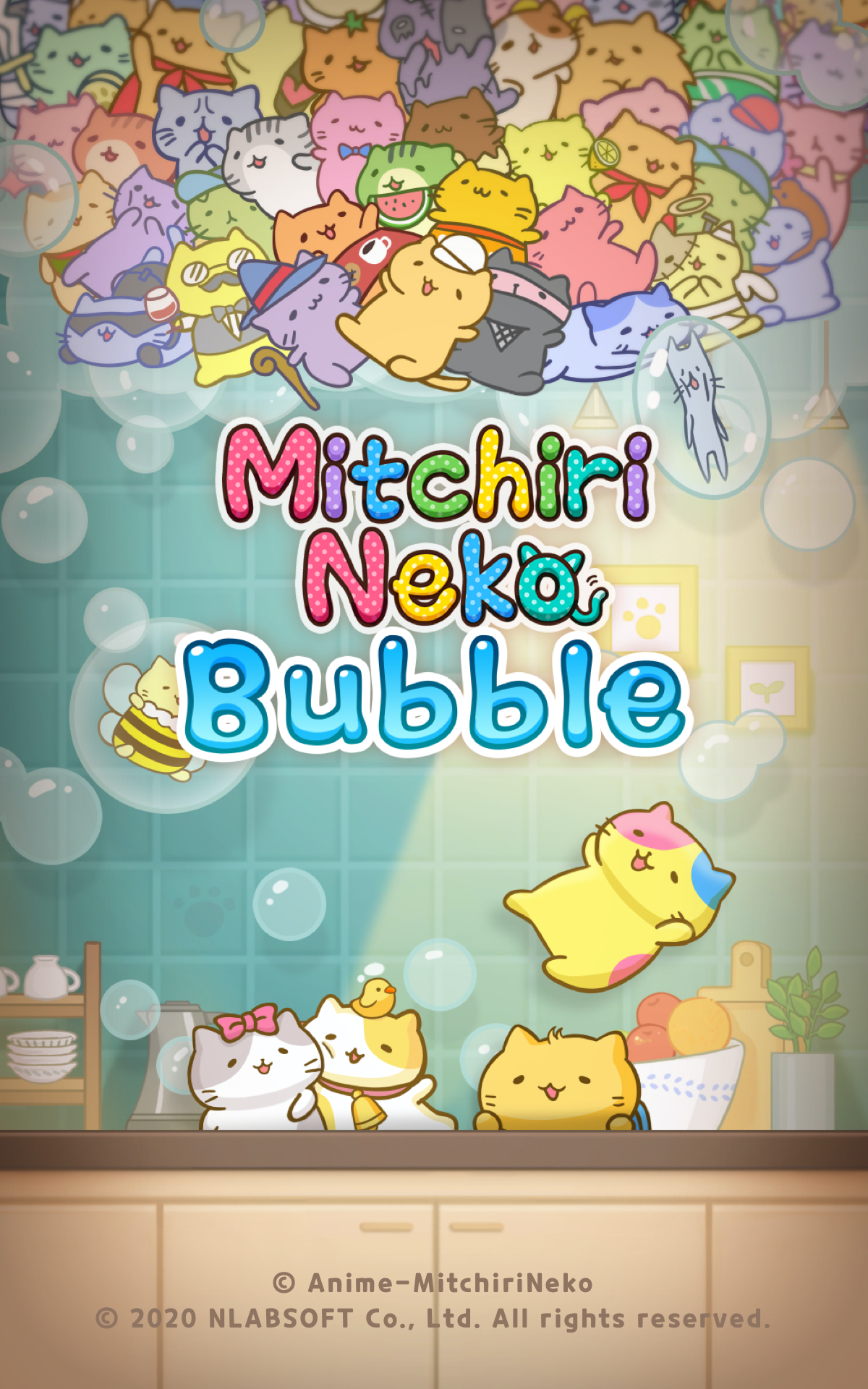 MitchiriNeko Bubble: Shooter Game Screenshot