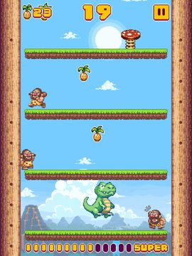 Trog Smash Island - A jurassic adventure ゲームのスクリーンショット