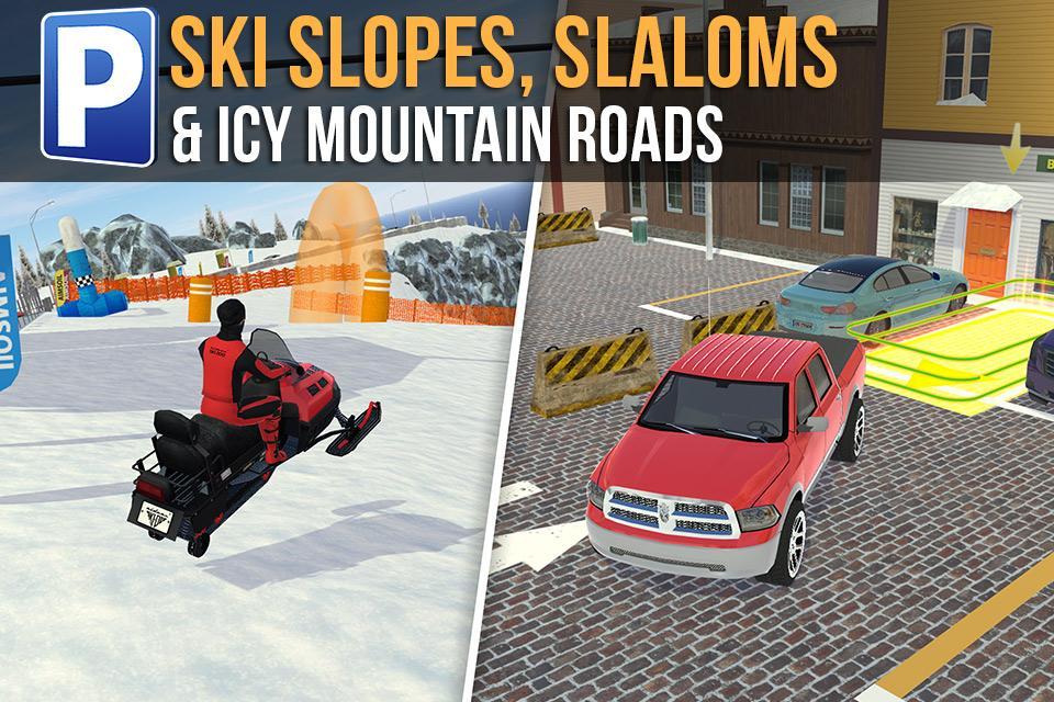 Ski Resort Driving Simulator 게임 스크린 샷