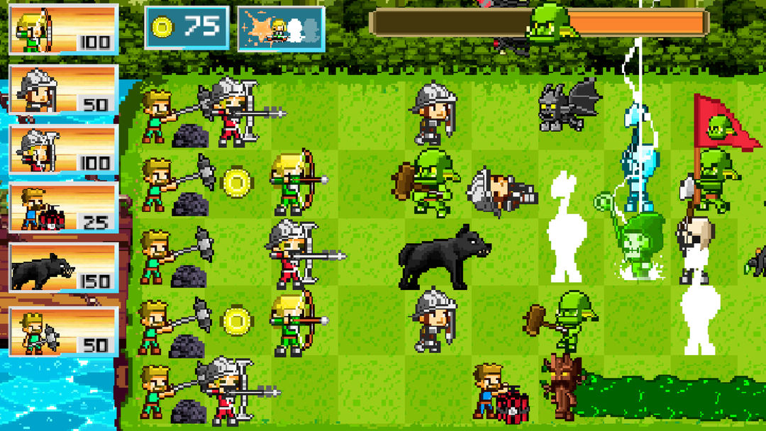 Defenders of the Realm screenshot game