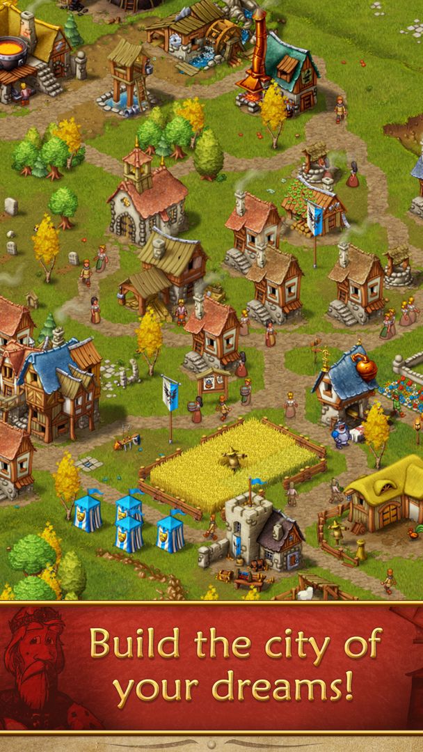 Screenshot of Townsmen