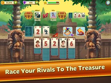 Solitaire Treasure Hunt Game Screenshot