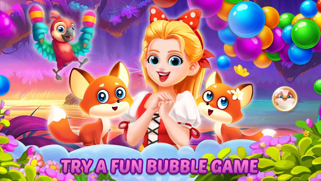 Cuplikan Layar Game Bubble Shooter