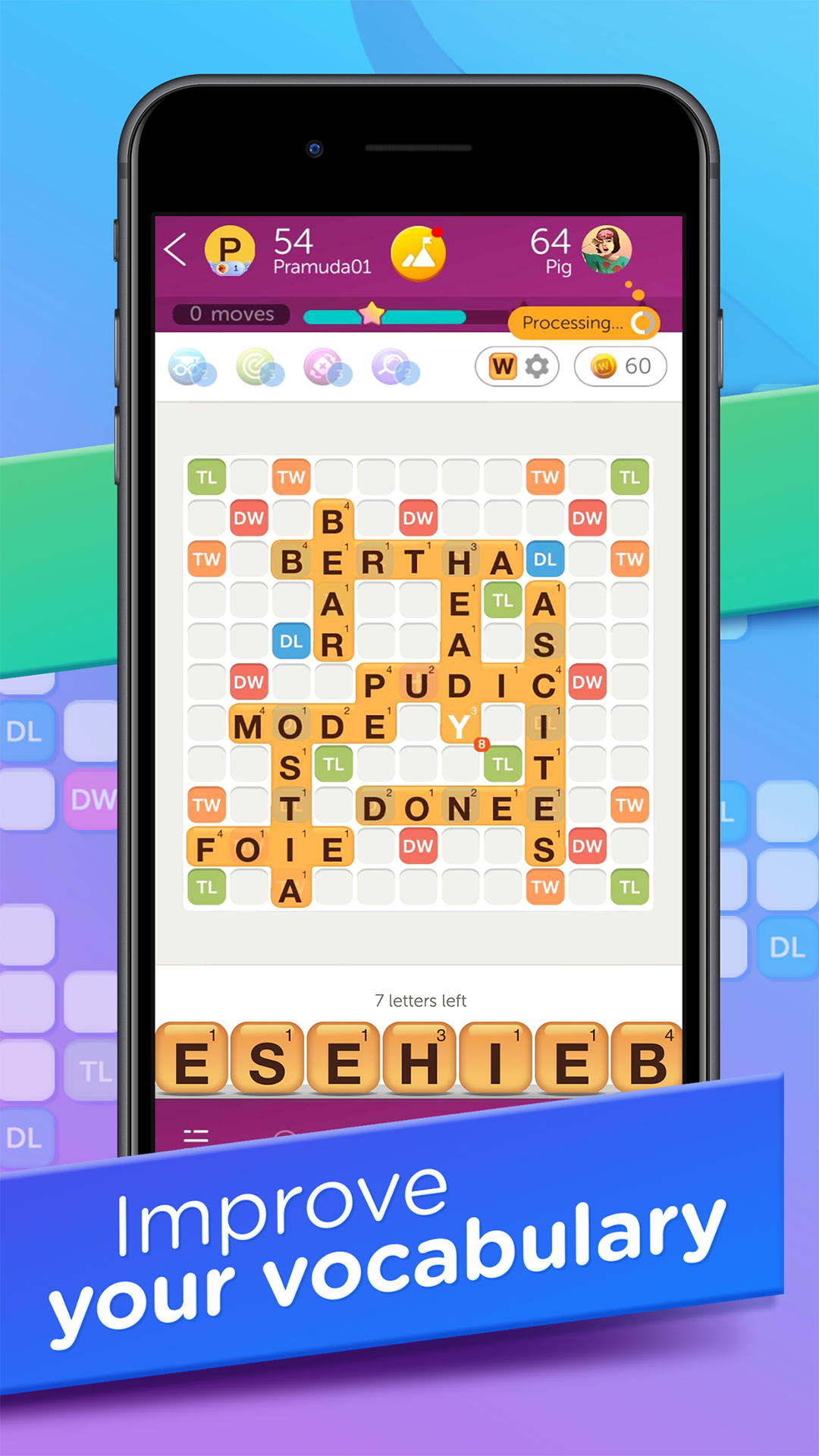 Screenshot 1 of Words With Friends 2 Word Game 22.01.01