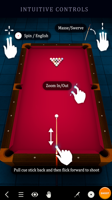 Captura de Pantalla del Juego Pool Break Lite - 3D Billar y Snooker