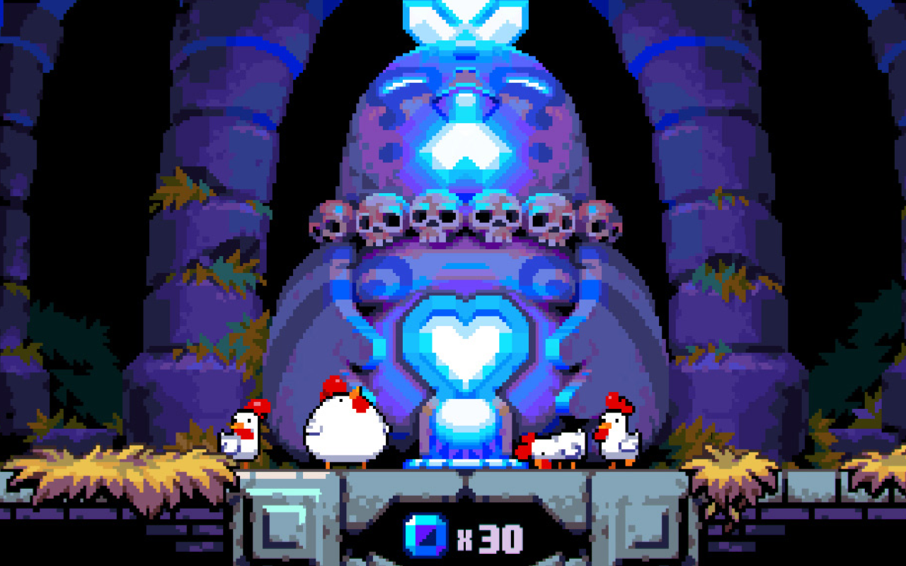 Bomb Chicken ภาพหน้าจอเกม