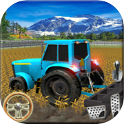 Tractor Driving in Farm - Juegos de transporte extremo
