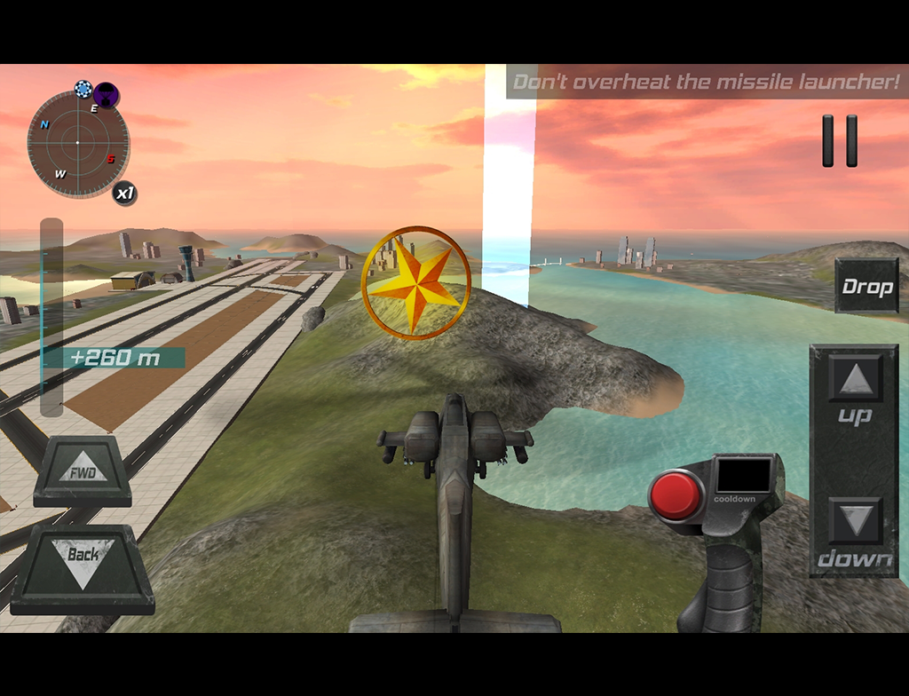 Скриншот игры Helicopter 3D flight sim 2