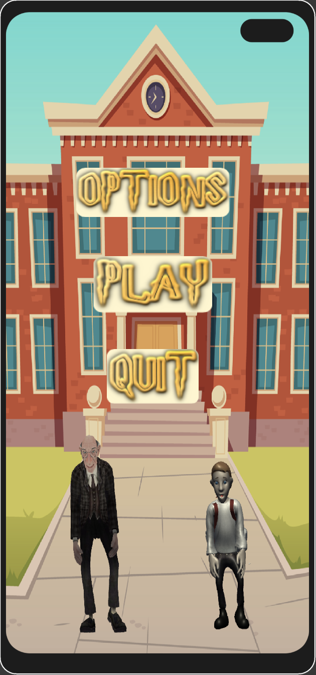 Screenshot of The Bad Guy at School Runner