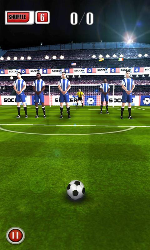 Screenshot of Soccer Kicks (Football)