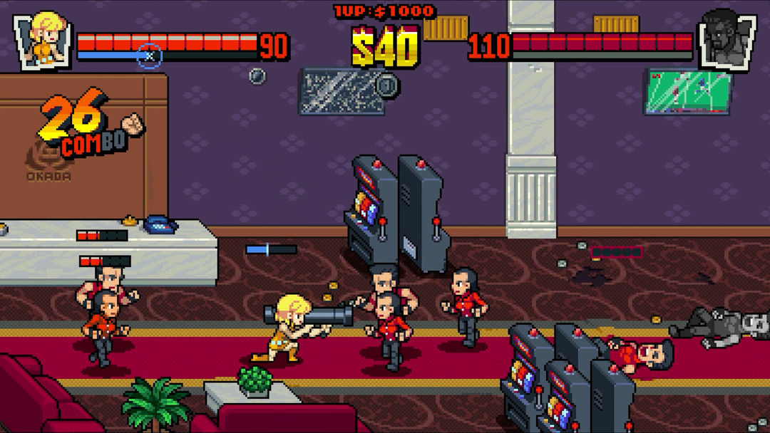 Screenshot of Double Dragon Gaiden: Rise Of The Dragons