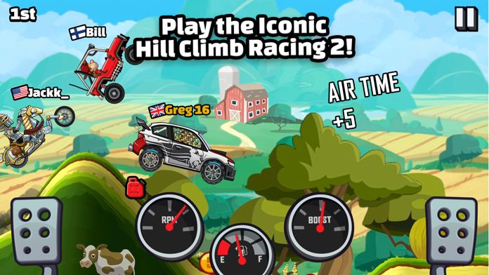 Screenshot of Hill Climb Racing 2