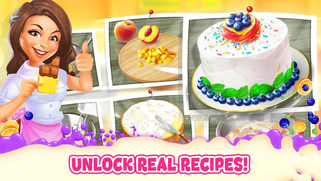 Bake a cake puzzles & recipe 게임 스크린 샷