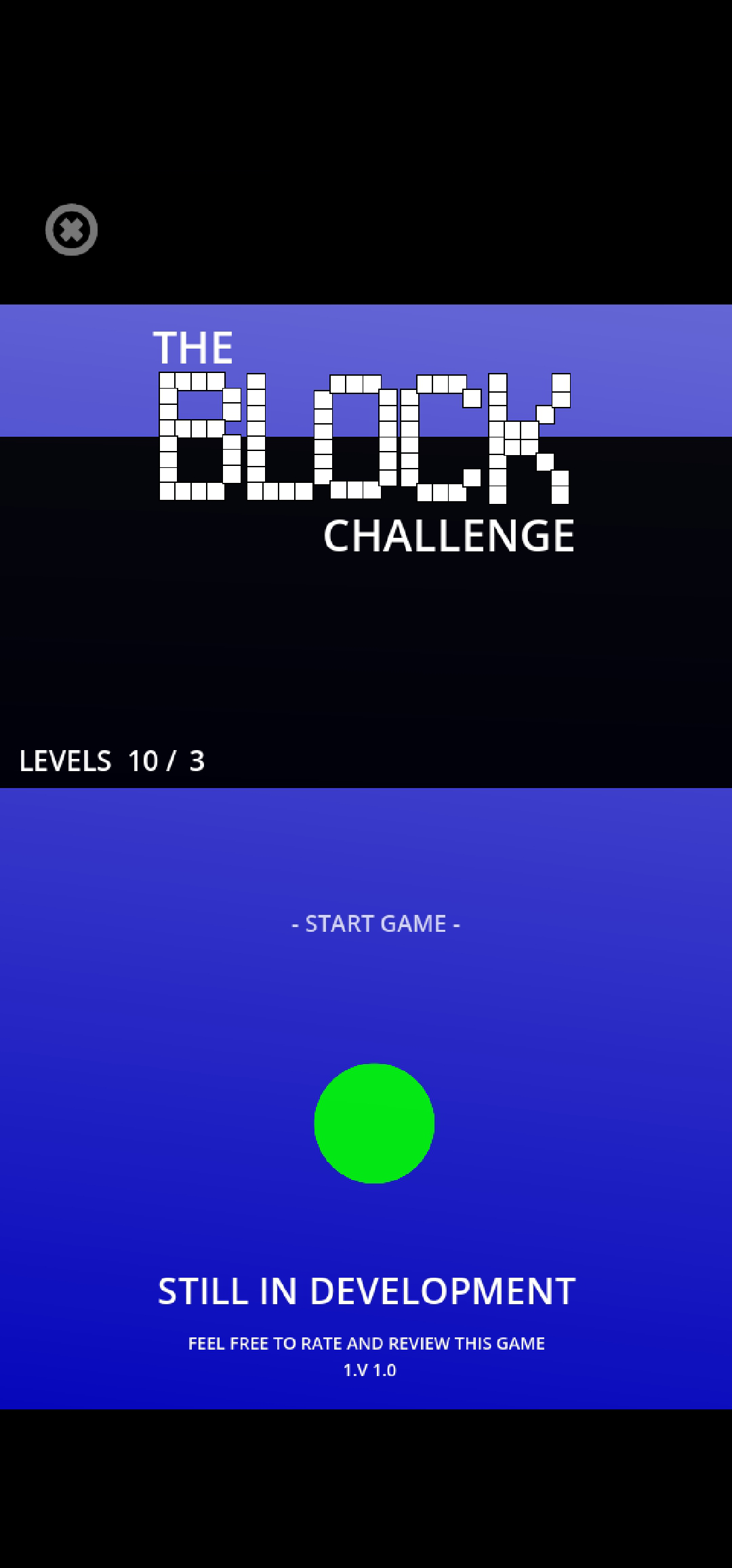 Block Challenge ゲームのスクリーンショット