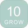 Icon of 10GROW - リアルタイムパズルバトル