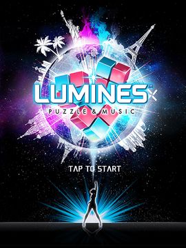 LUMINES パズル&ミュージック NEO Game Screenshot
