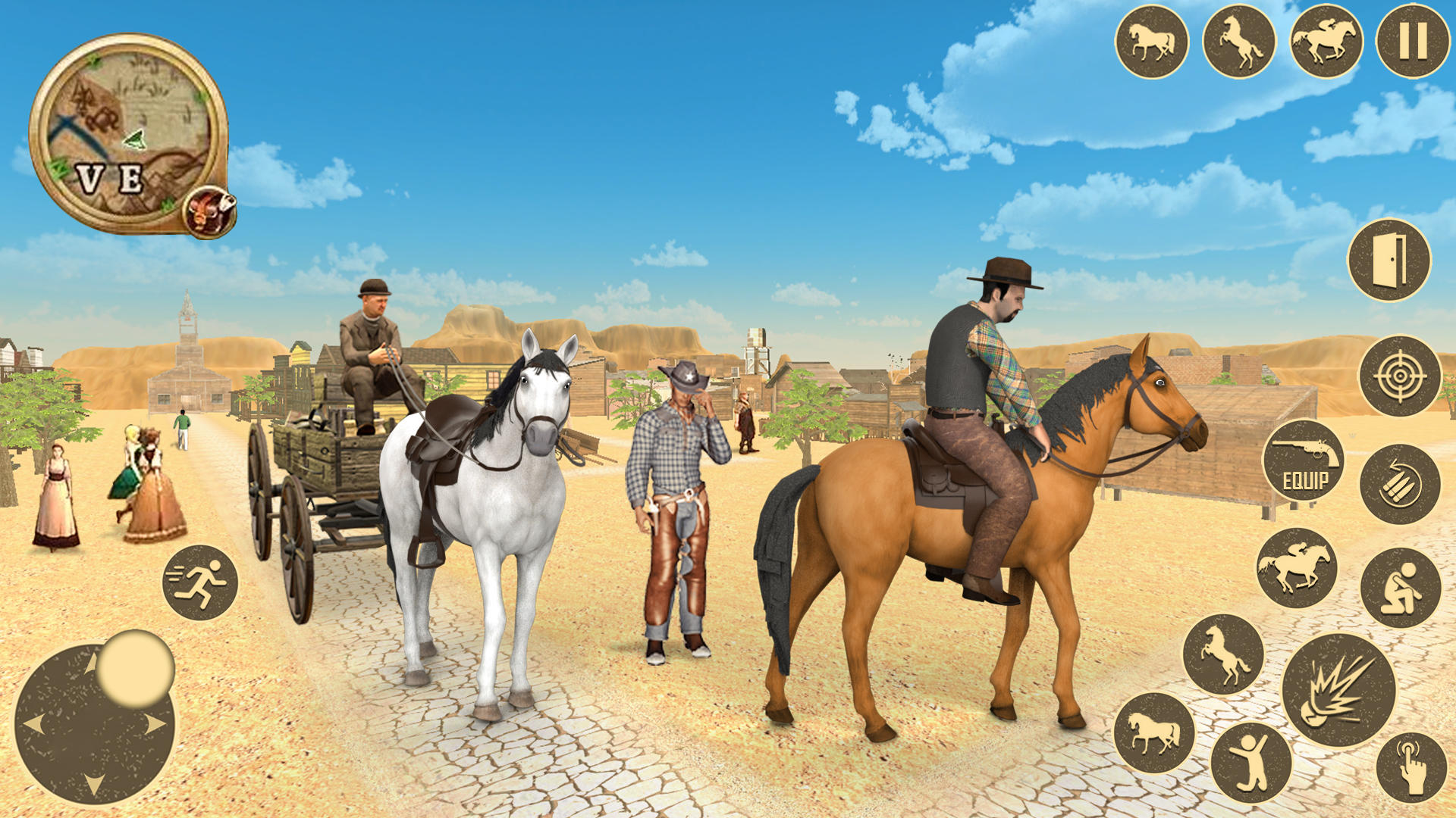 Screenshot 4 of Cowboy Game Offline Horse Game 