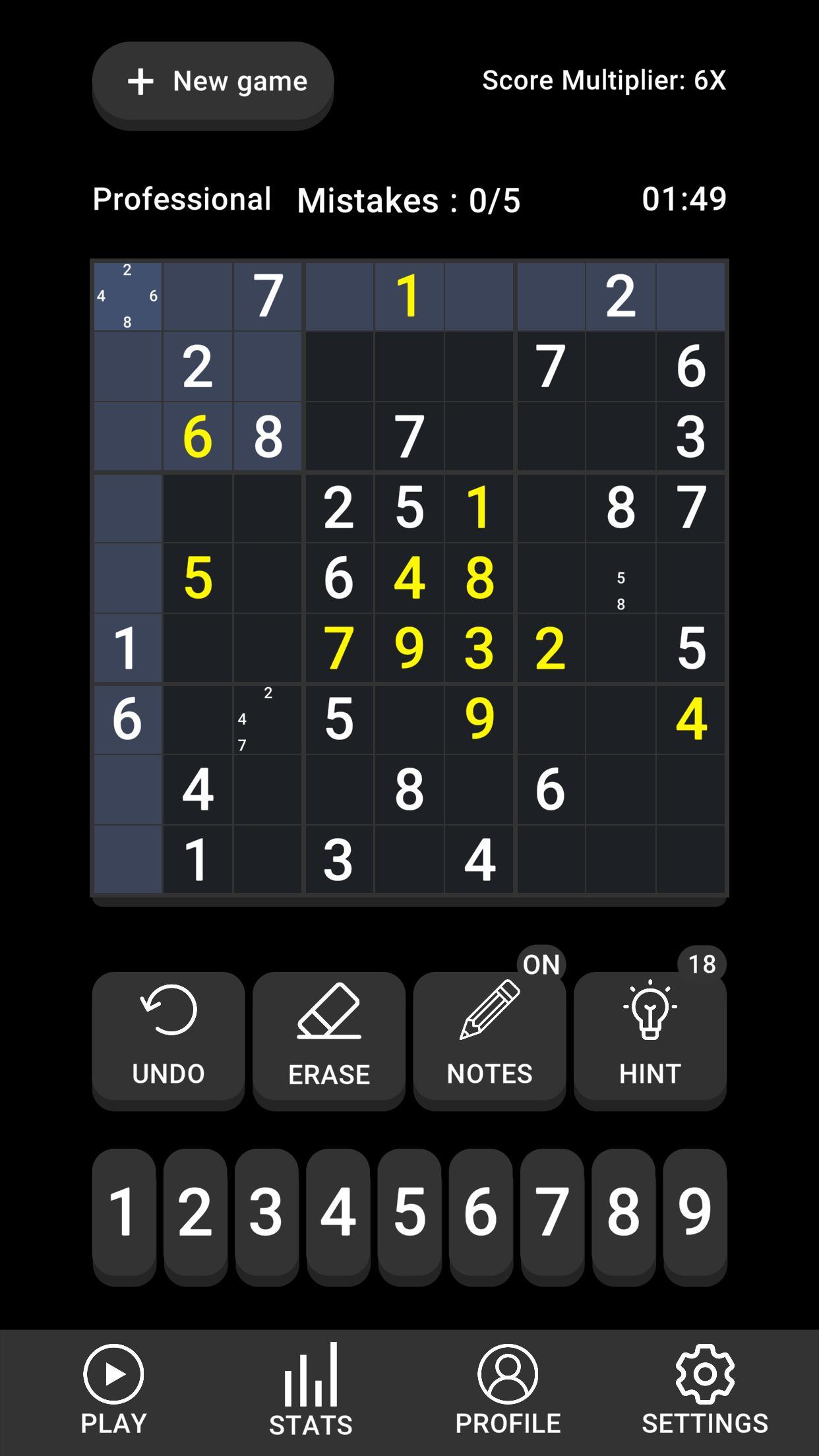 Screenshot of Sudoku Champions - Mind Game