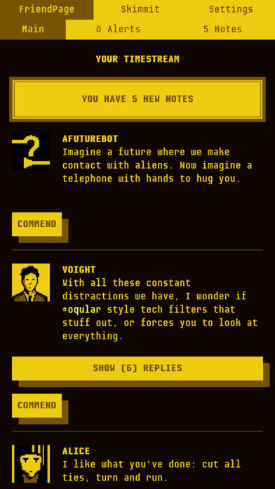 Screenshot of Killing Time at Lightspeed