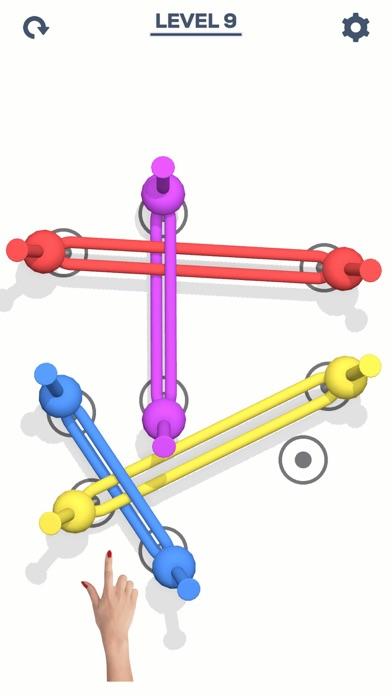 Screenshot of Rubber Band Puzzle