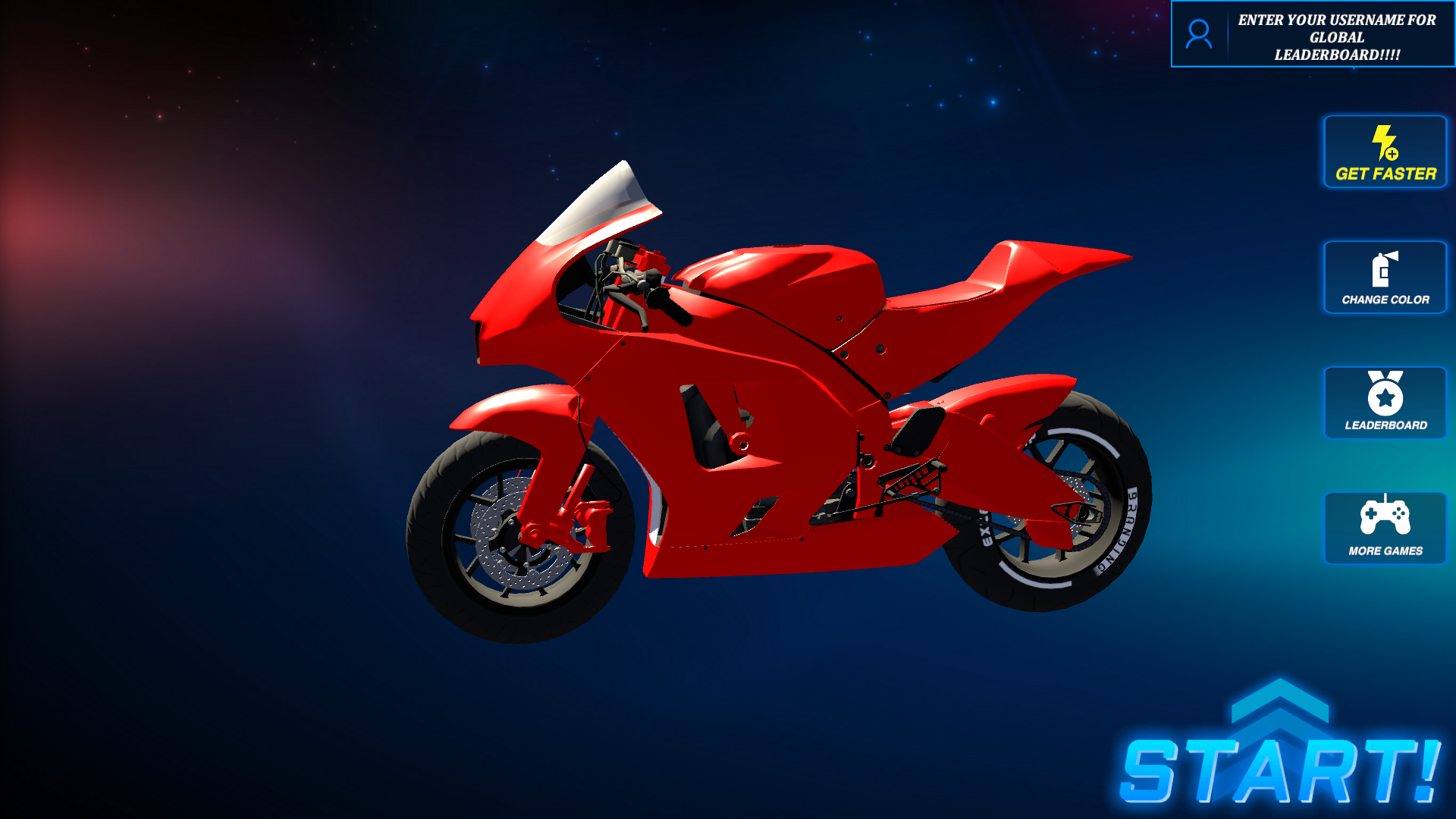 CBR 1000RR Bike Traffic Race Game Screenshot