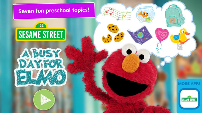 A Busy Day for Elmo: Sesame Street Video Calls 게임 스크린 샷