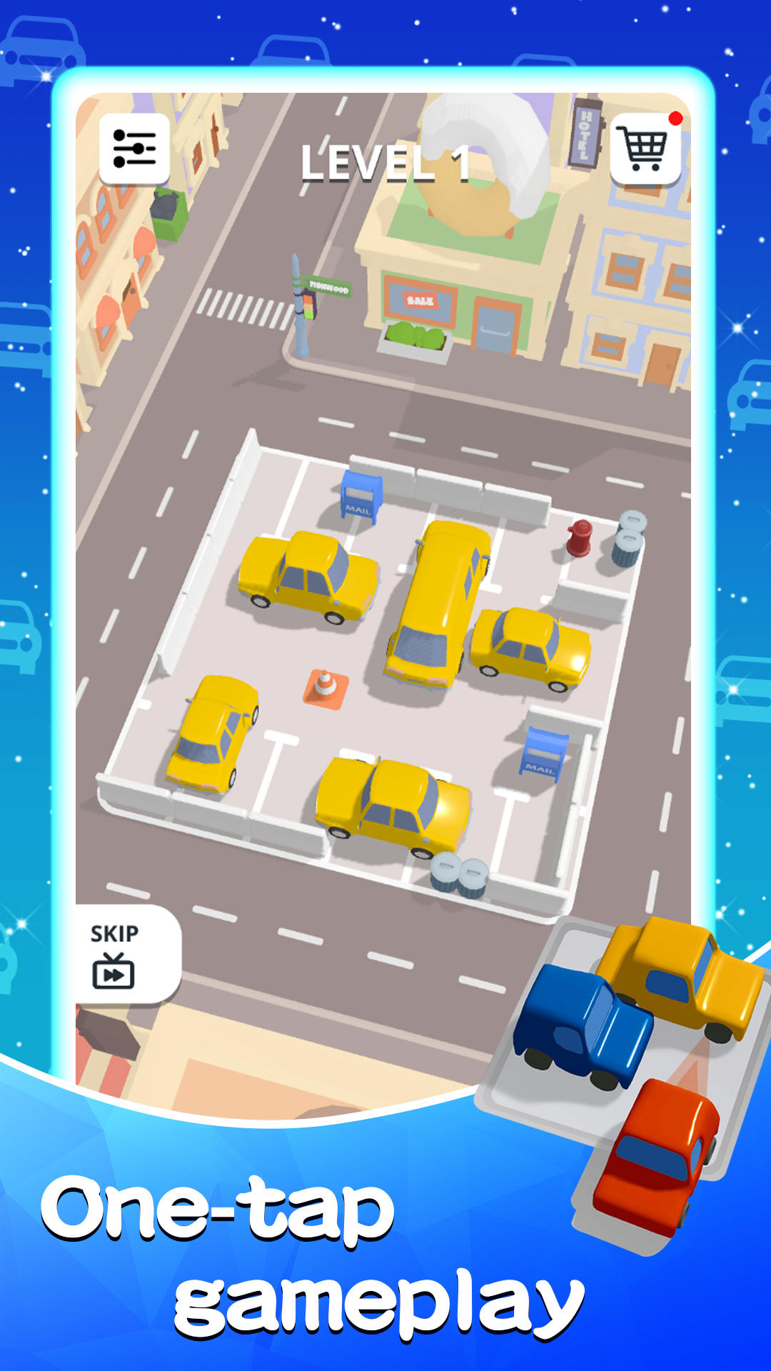 Cuplikan Layar Game Car Parking Jam