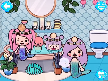 Mermaid Games: Princess Salon Game Screenshot