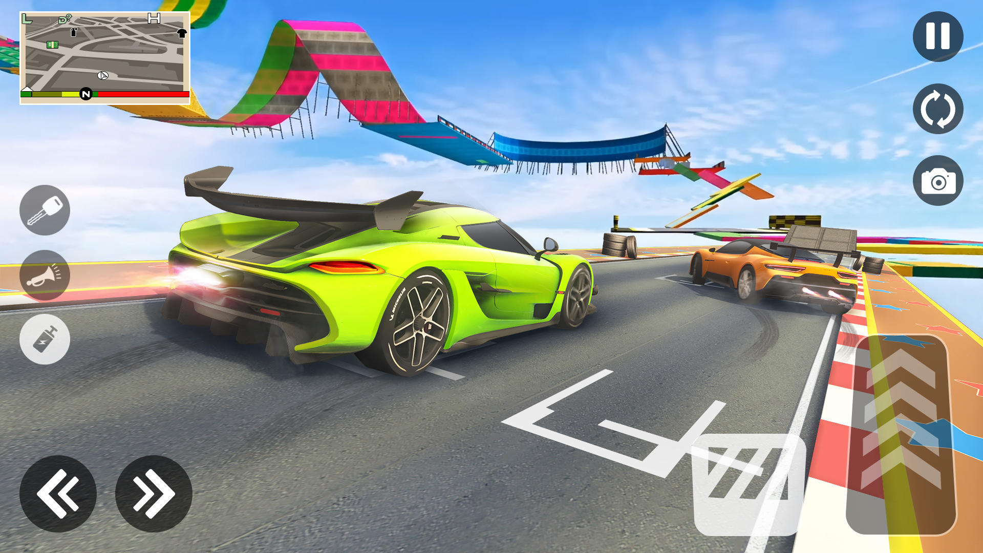 Stunt Car Racing: GT Car Games Game Screenshot