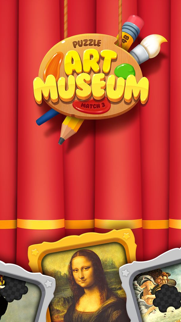 Screenshot of Puzzle Art Museum - Match 3 Game