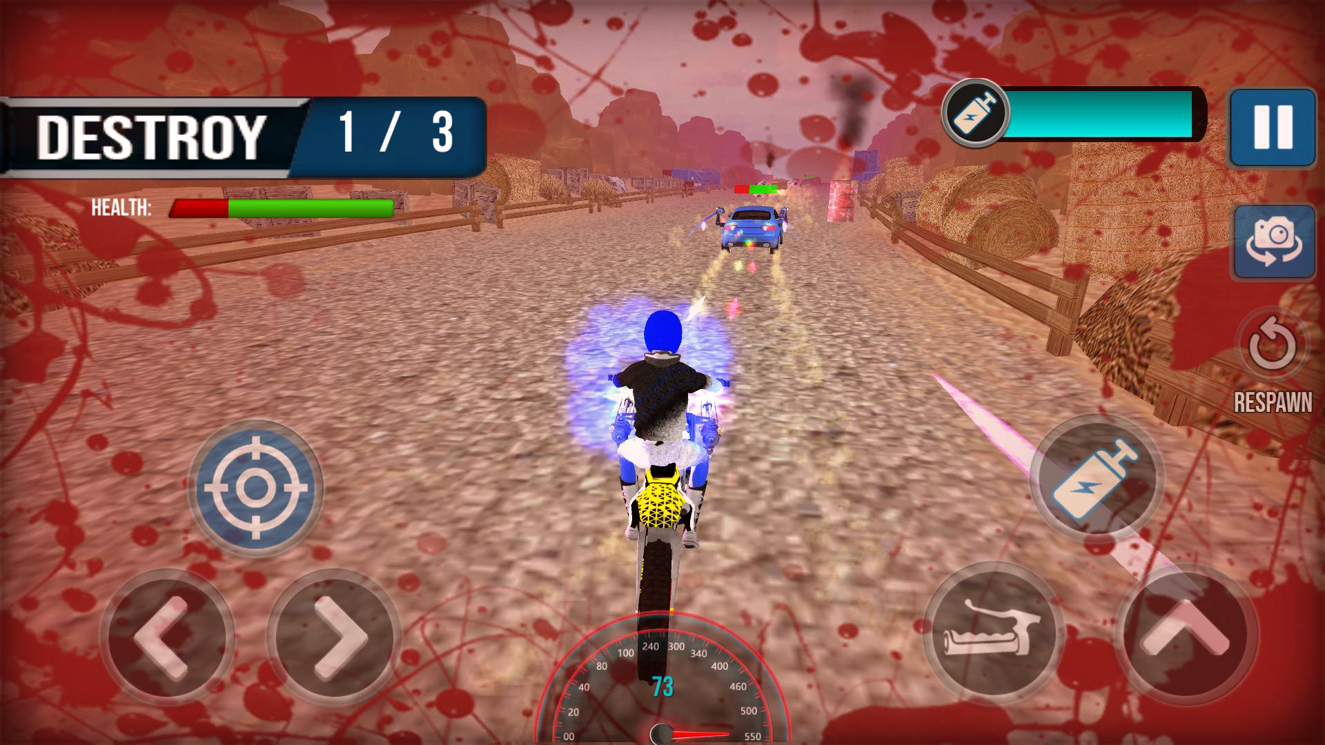Ảnh chụp màn hình Indian Bikes 3D Stunt Driving