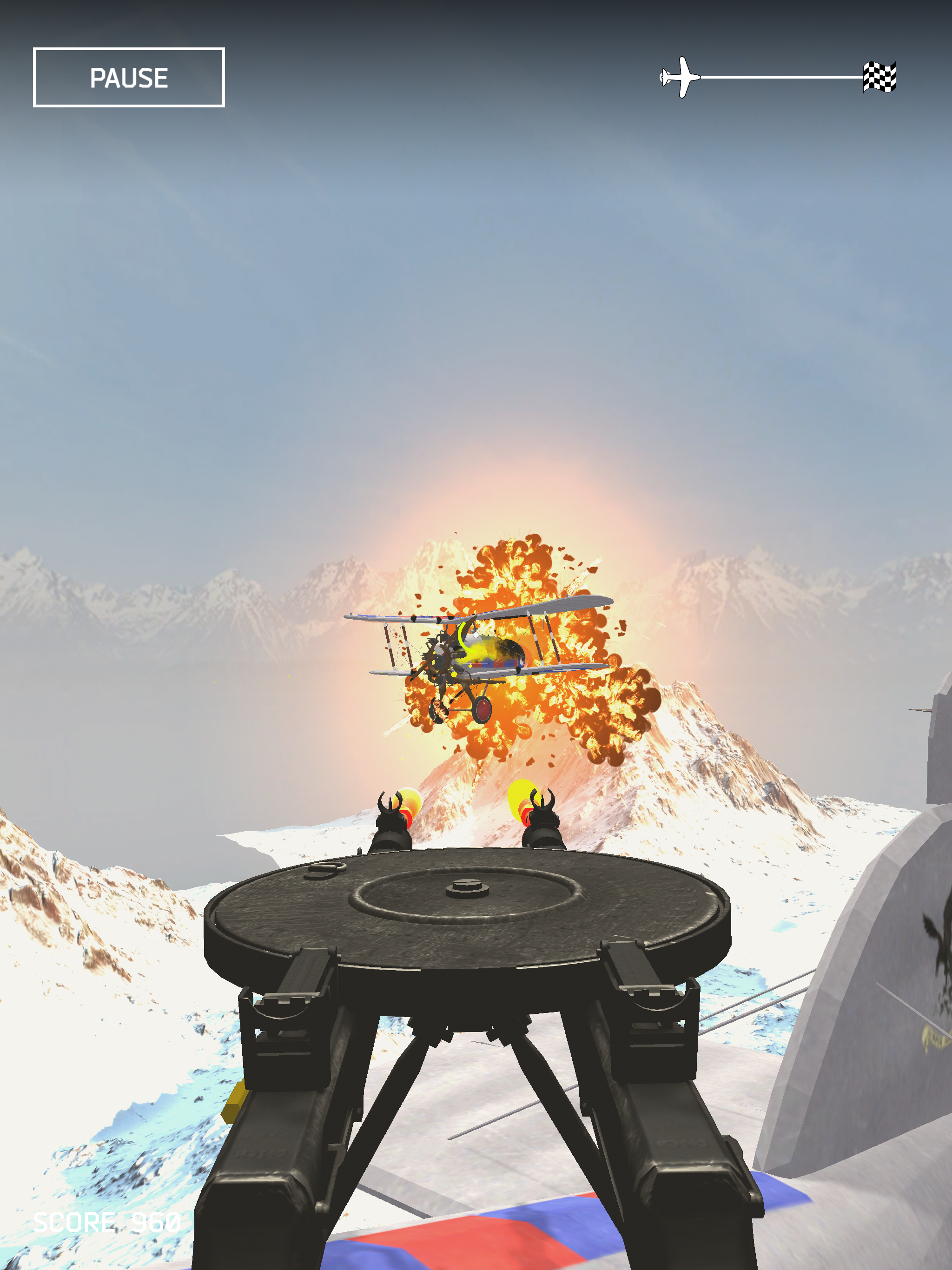 Скриншот игры Air Defence 3D