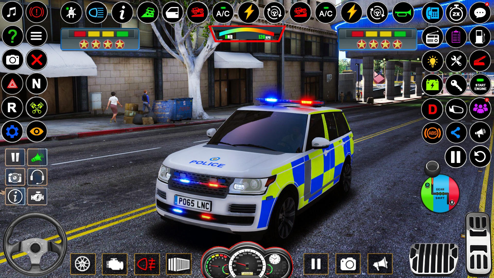 Скриншот игры US Taxi Game-Police Car Game