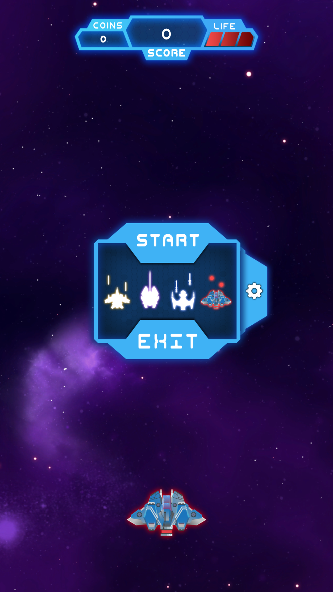 Screenshot of Galaxy Invaders: Space Shooter