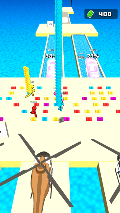 Screenshot of Tile Busters 3D -Survivor Race